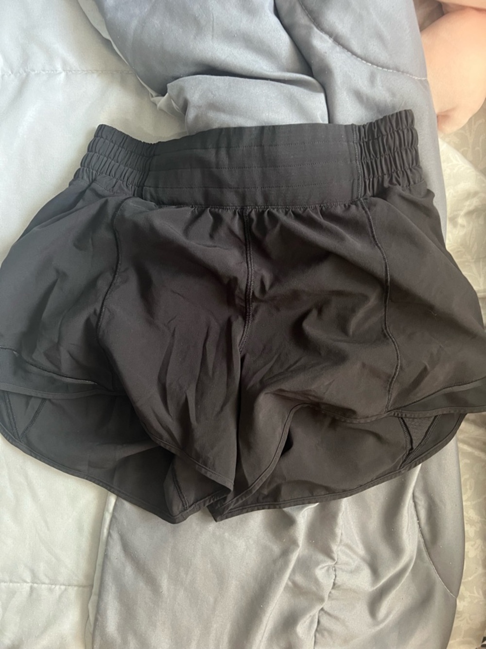 lululemon athletica Black Women's Athletic Shorts - Hotty Hot High-rise 4”